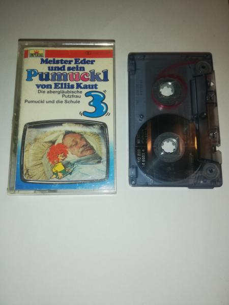 Pumuckl Folge 3 Die abergläubische Putzfrau/und die Schule Dunkeltransparent 1C220146553.4 EMI Imperial